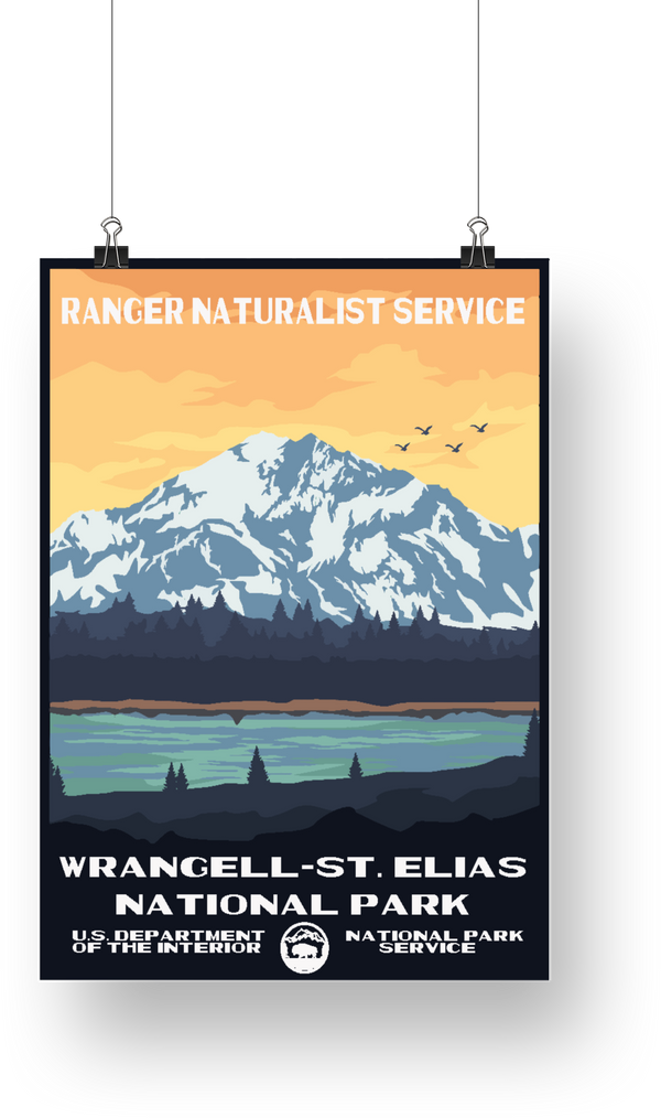 Wrangell-St. Elias National Park Poster - poster