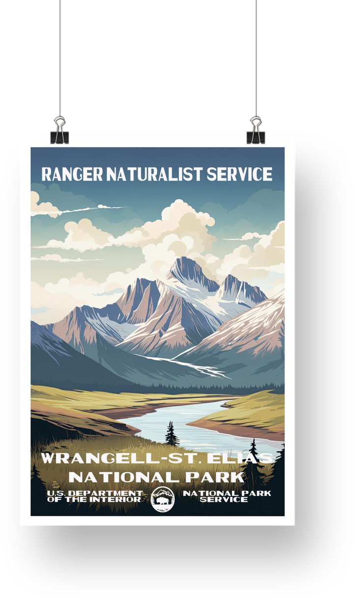 Wrangell-St. Elias National Park Poster - poster