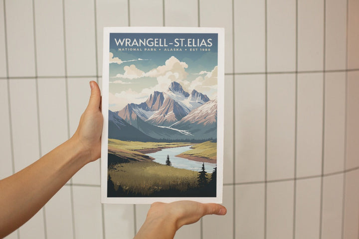 Wrangell-St. Elias National Park Poster - poster