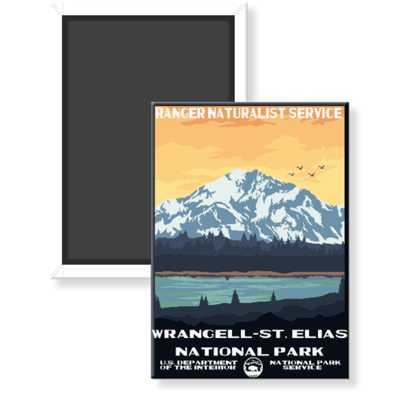 Wrangell-St. Elias National Park WPA Magnet - magnet