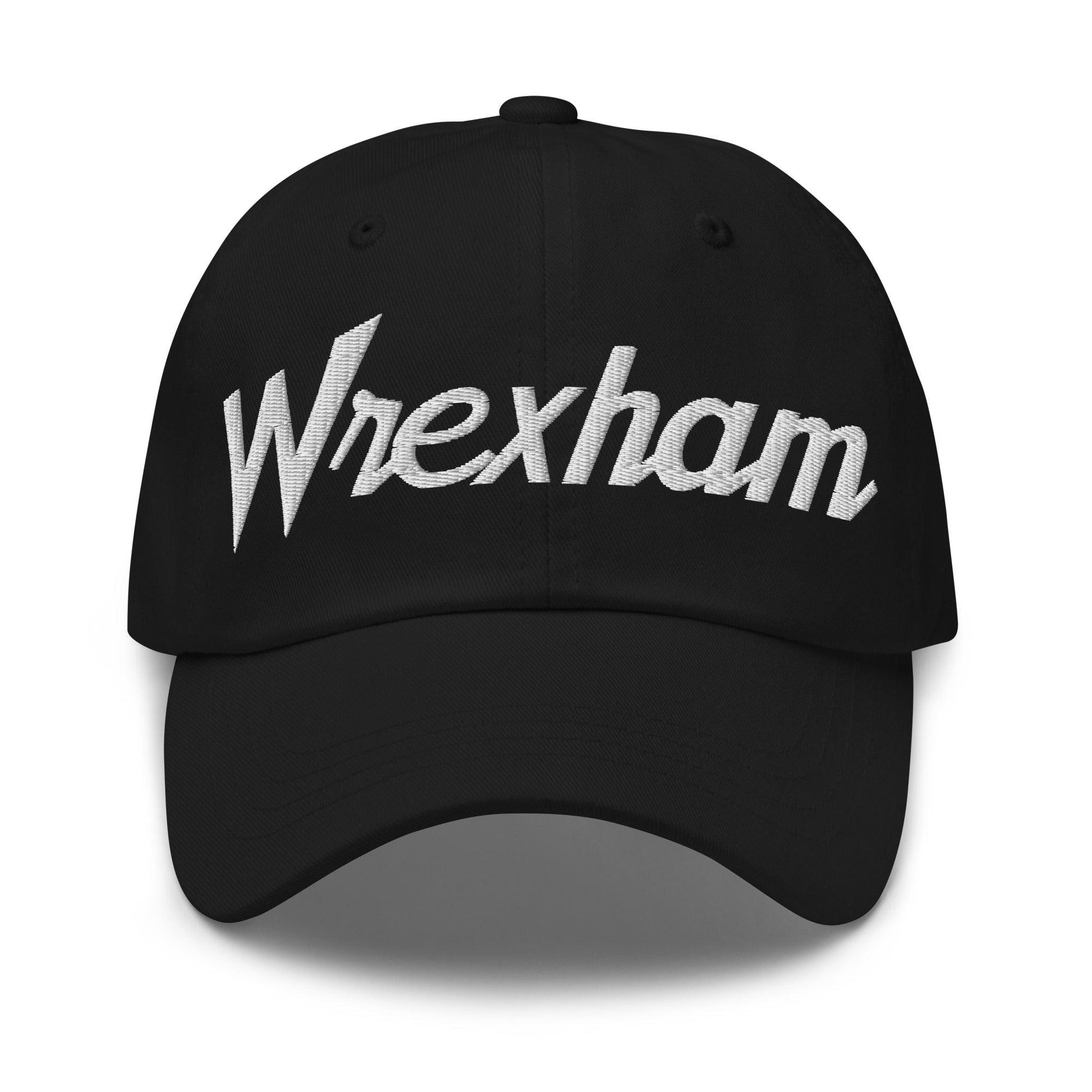 Wrexham Vintage Sports Script Dad Hat - Black