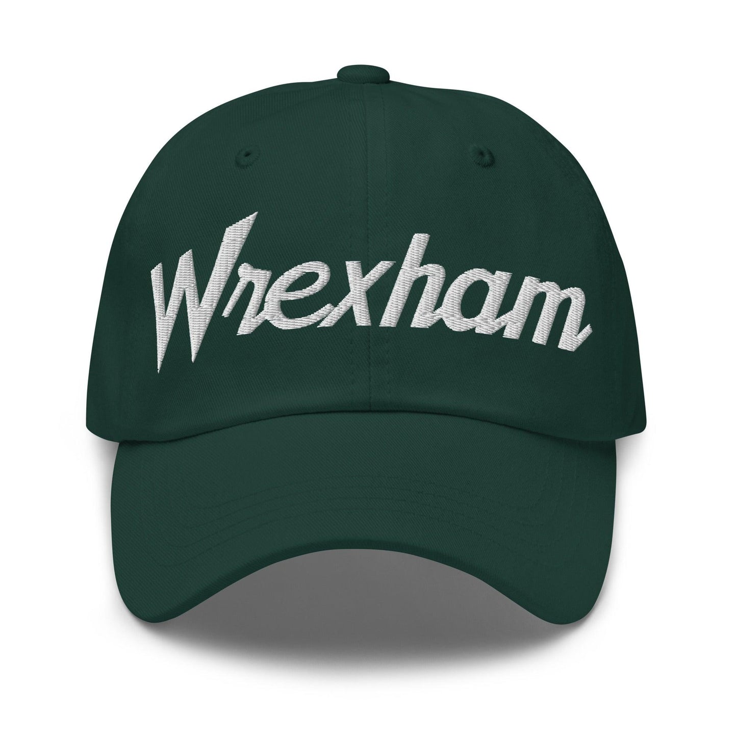Wrexham Vintage Sports Script Dad Hat - Spruce