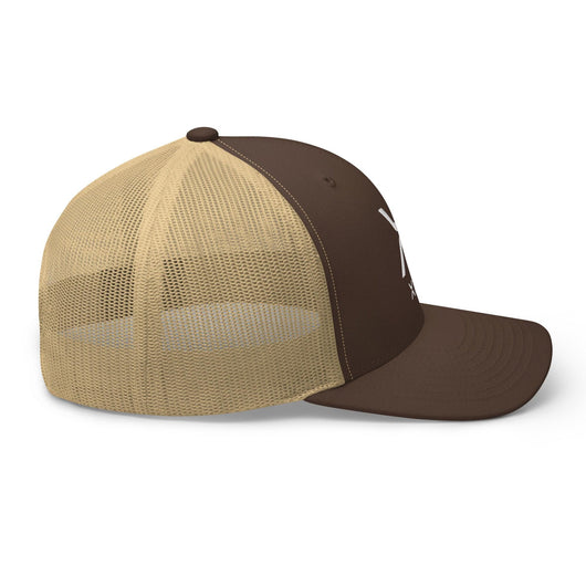 XRP Ripple Embroidered Mesh Trucker Hat