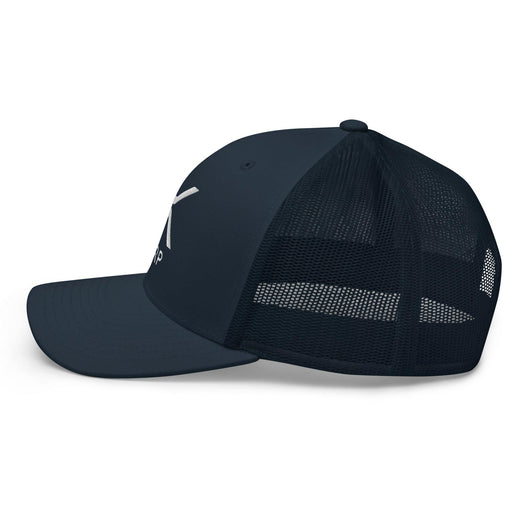 XRP Ripple Embroidered Mesh Trucker Hat