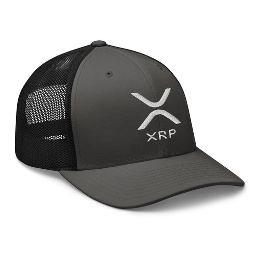 XRP Ripple Embroidered Mesh Trucker Hat