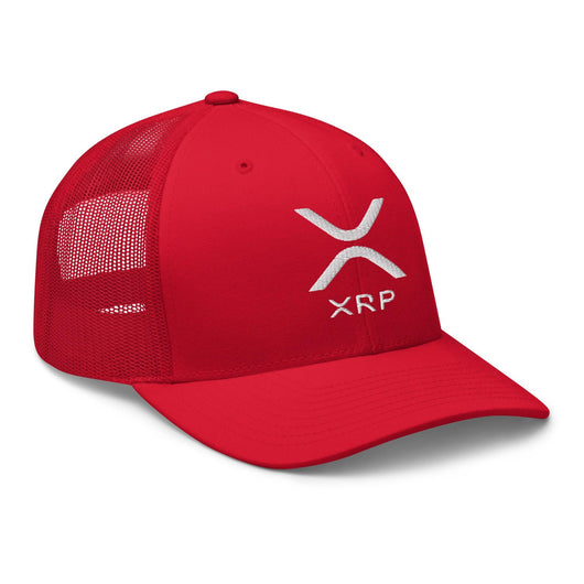 XRP Ripple Embroidered Mesh Trucker Hat