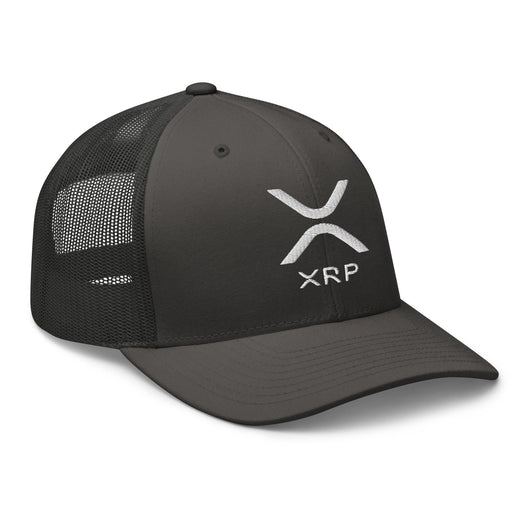 XRP Ripple Embroidered Mesh Trucker Hat