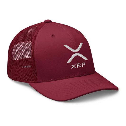 XRP Ripple Embroidered Mesh Trucker Hat