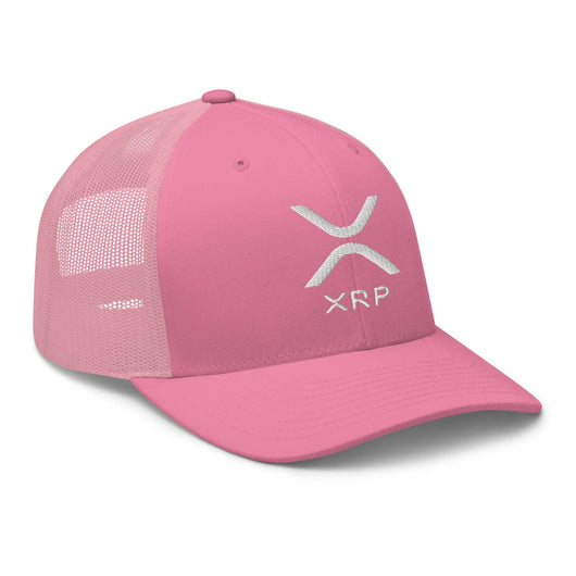 XRP Ripple Embroidered Mesh Trucker Hat
