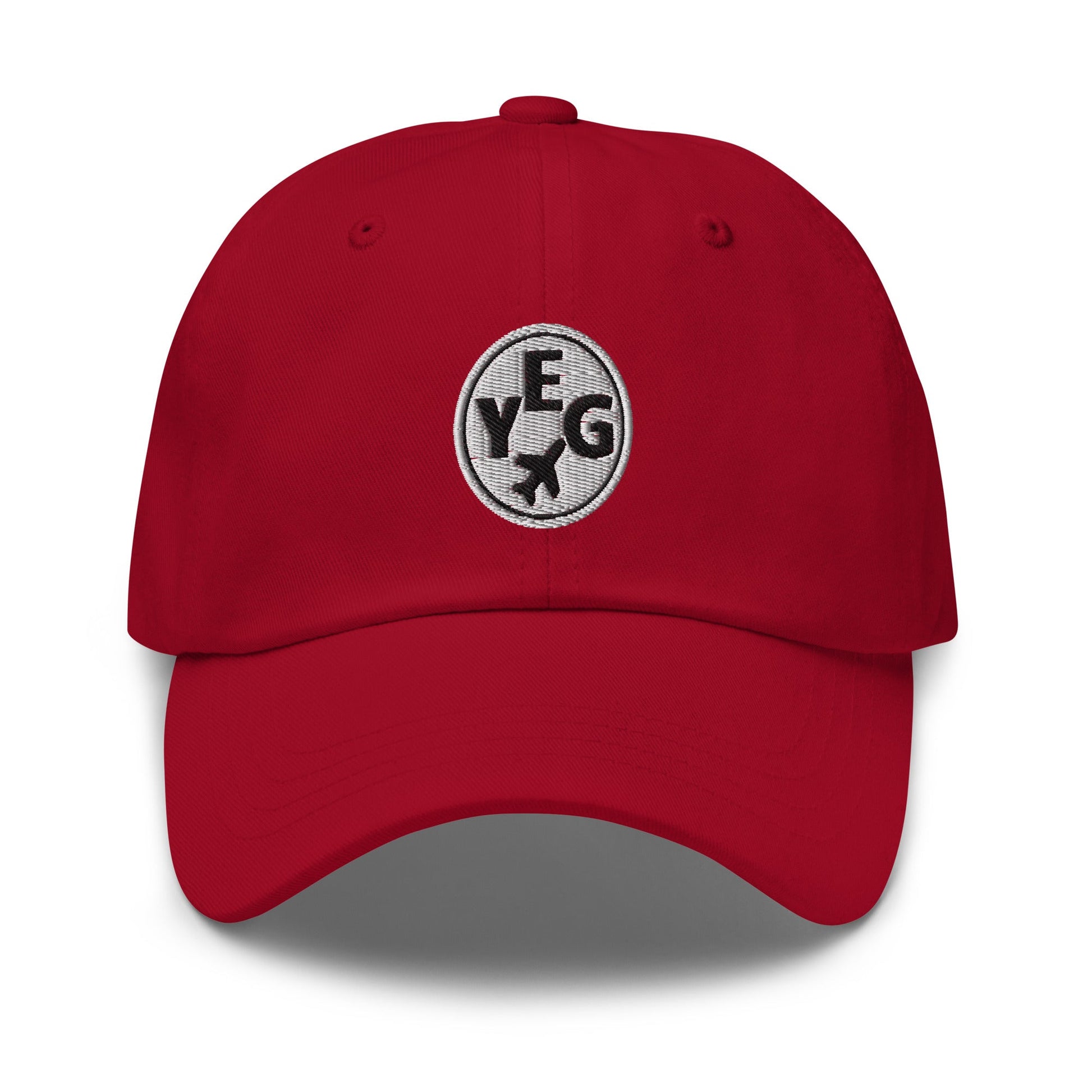 YEG Dad Hat - Cranberry