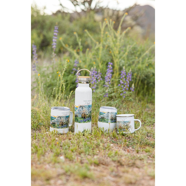 Yellowstone National Park Canteen - drinkware