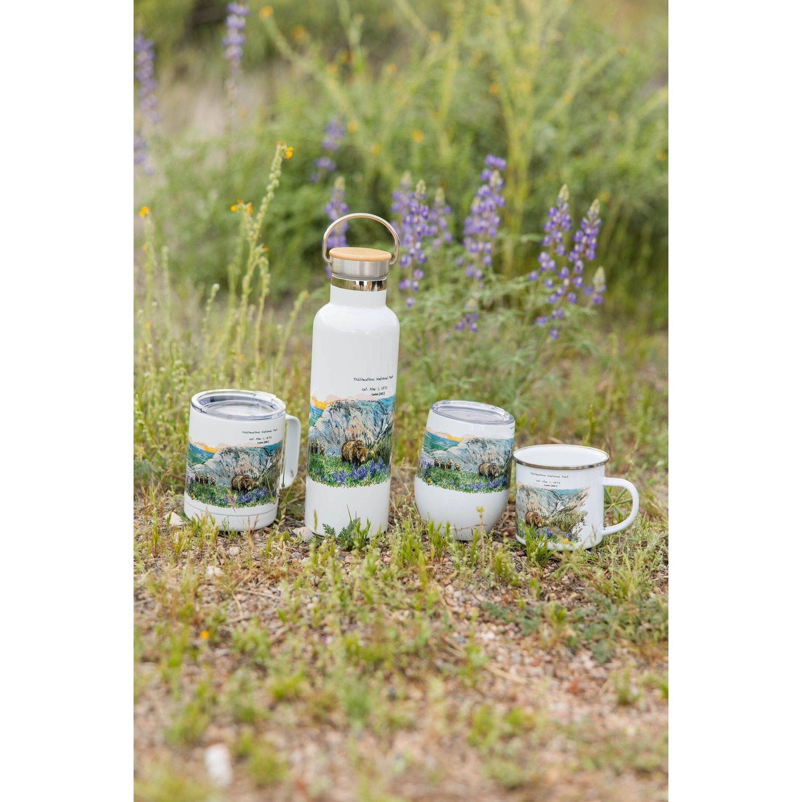 Yellowstone National Park Canteen - drinkware