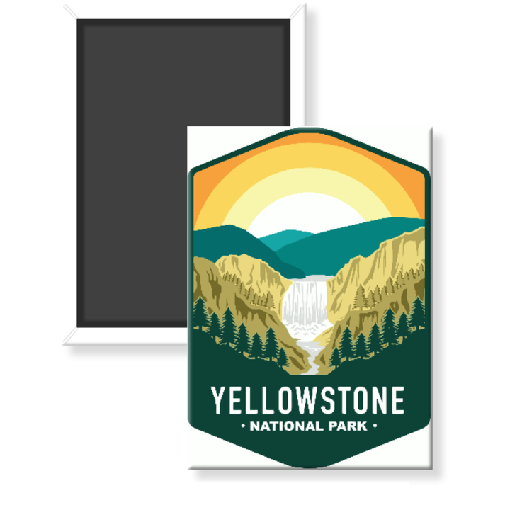 Yellowstone National Park Magnet - magnet