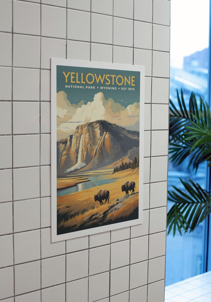 Yellowstone National Park Poster - poster