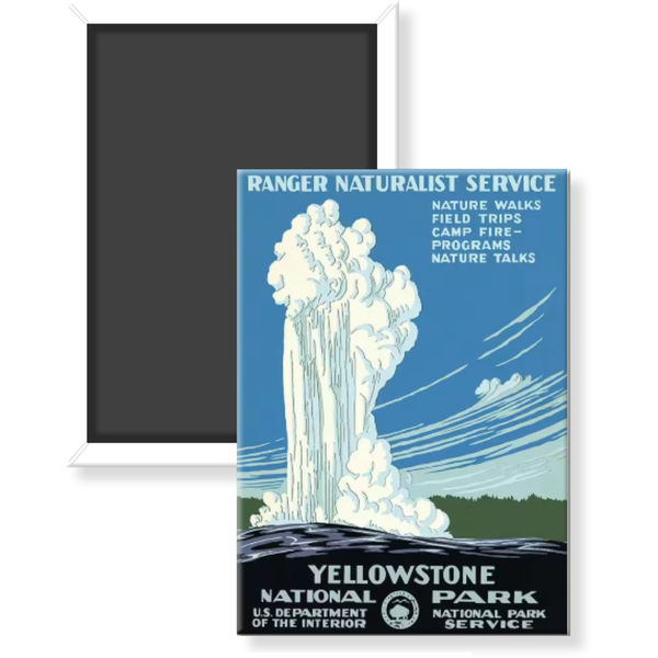 Yellowstone National Park WPA Magnet - magnet