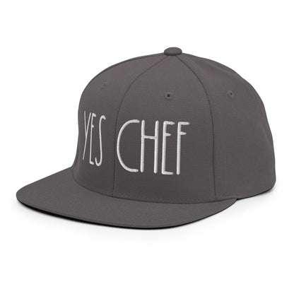 Yes Chef Bill Brim Snapback Hat