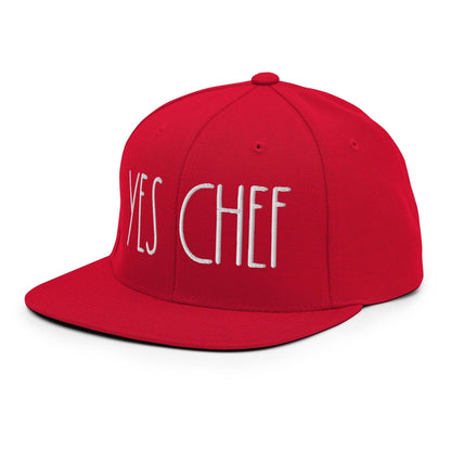 Yes Chef Bill Brim Snapback Hat