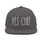 Yes Chef Bill Brim Snapback Hat - Dark Grey