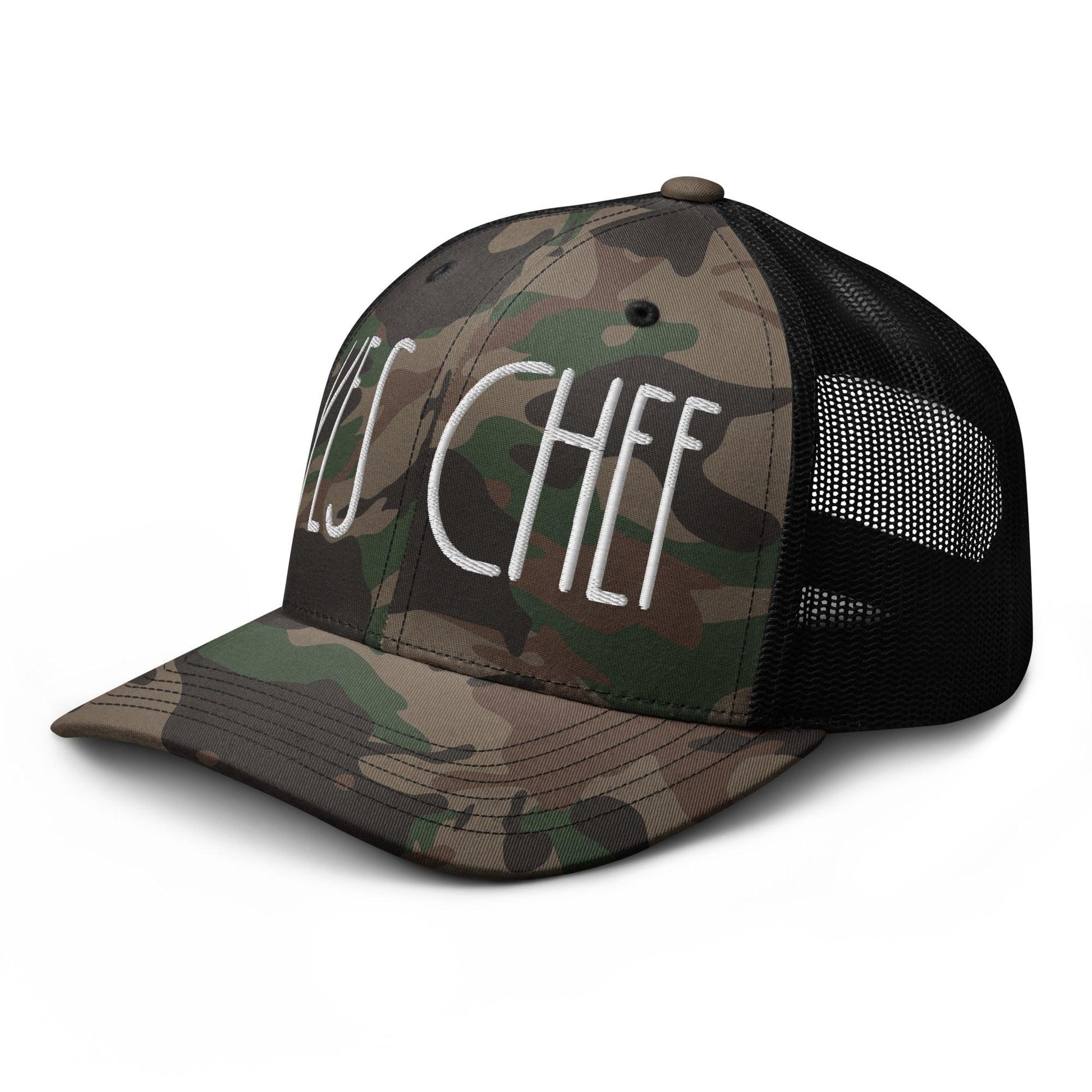 Yes Chef Camo Trucker Hat