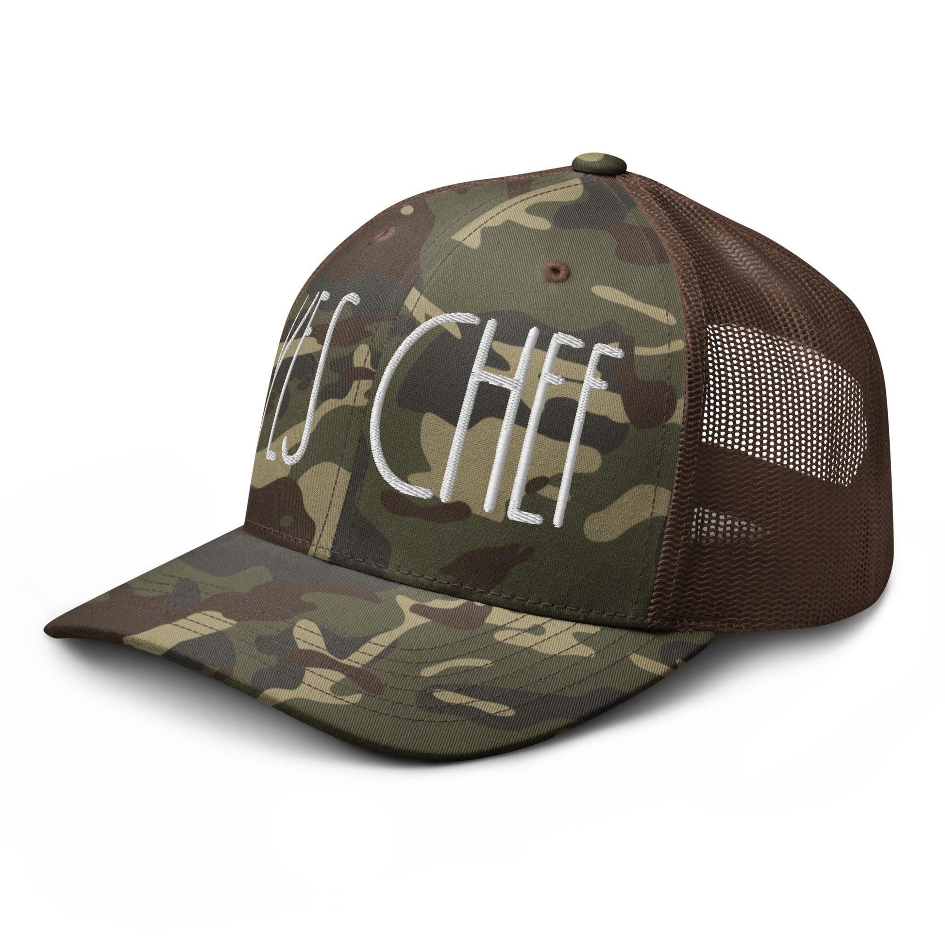 Yes Chef Camo Trucker Hat