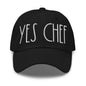 Yes Chef Dad Hat - Black