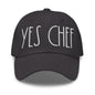 Yes Chef Dad Hat - Dark Grey