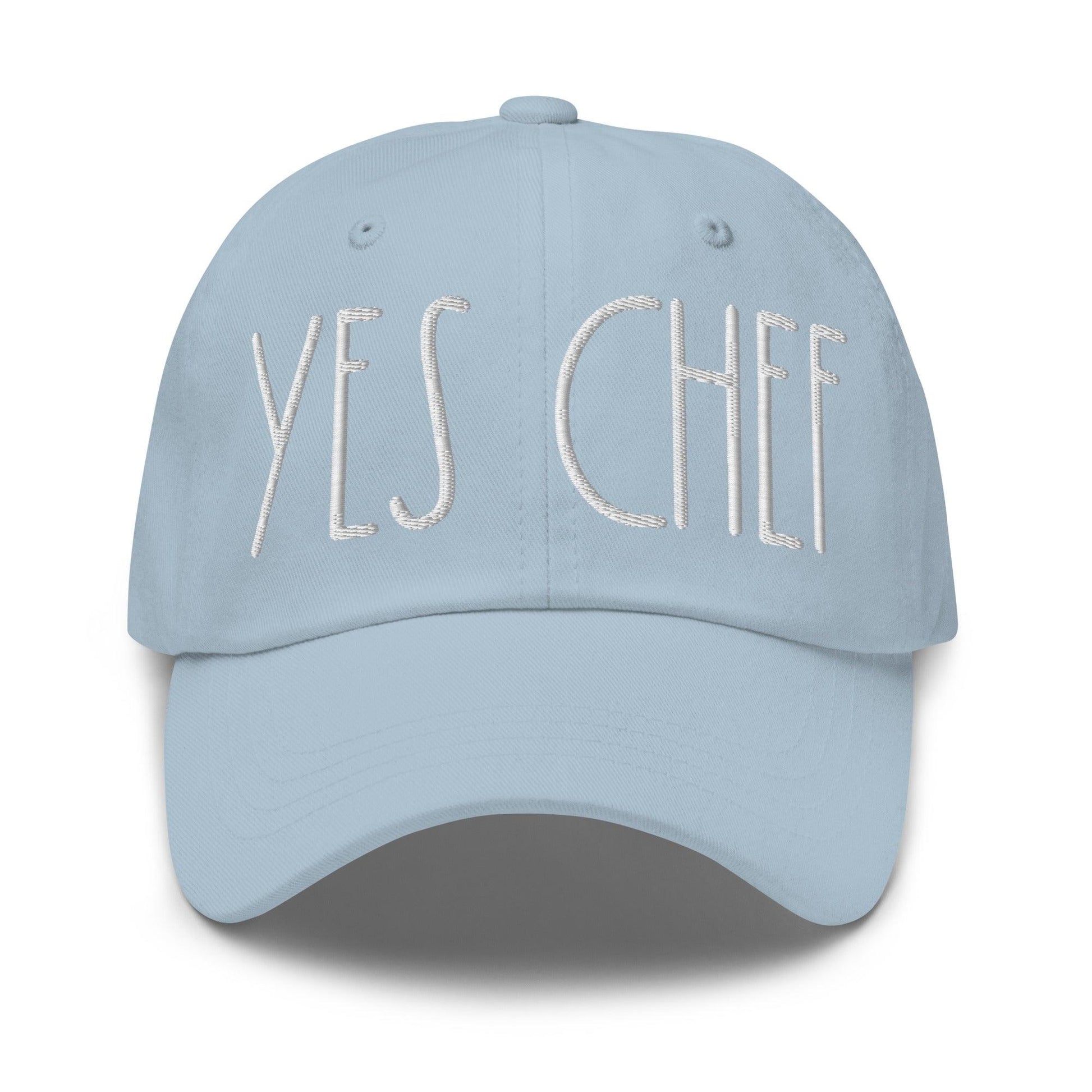 Yes Chef Dad Hat - Light Blue