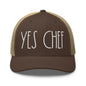 Yes Chef Retro Trucker Hat - Brown/ Khaki