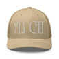 Yes Chef Retro Trucker Hat - Khaki