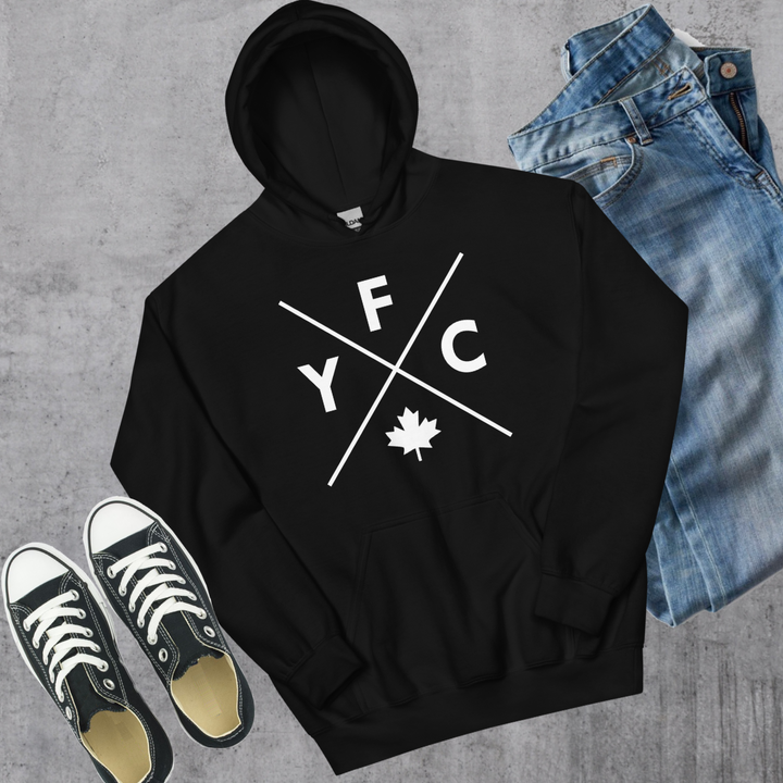 YFC 🍁 Hoodie - Black / S