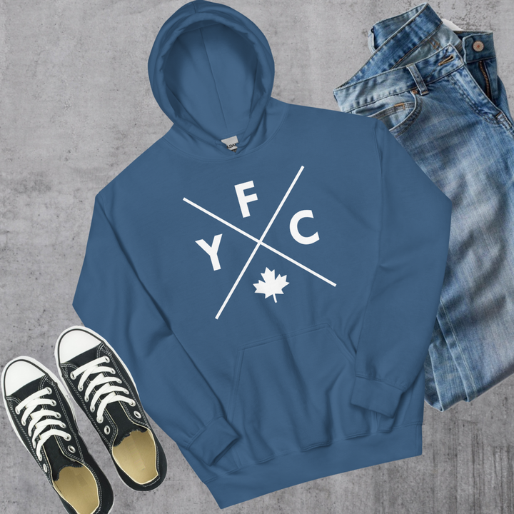 YFC 🍁 Hoodie - Indigo Blue / S