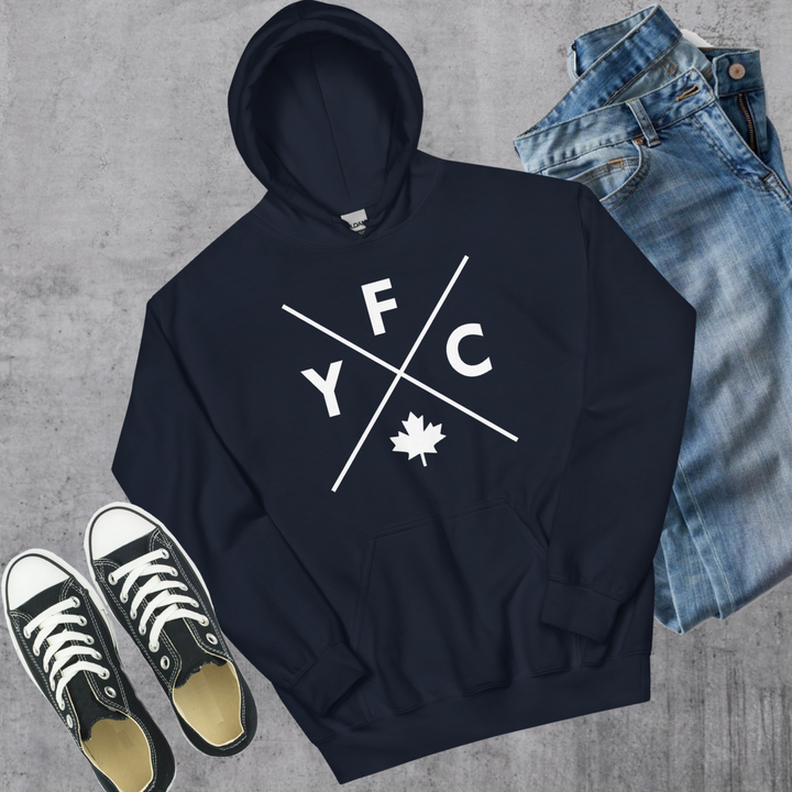 YFC 🍁 Hoodie - Navy / S