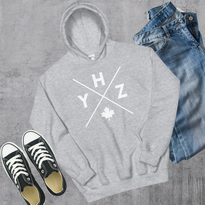 YHZ 🍁 Hoodie - Sport Grey / S