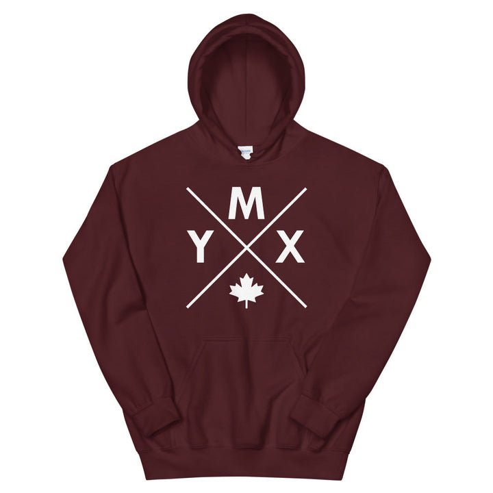 YMX 🍁 Hoodie - Maroon / S