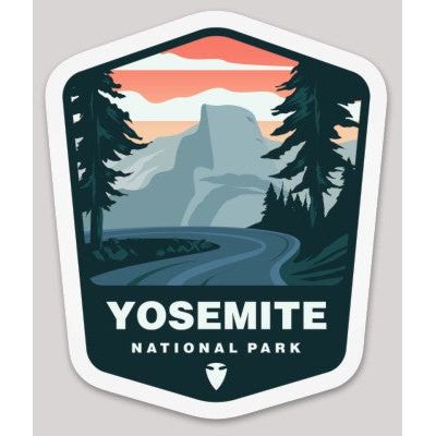 Yosemite National Park Die Cut Sticker - sticker