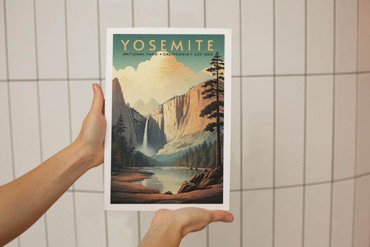 Yosemite National Park Poster - poster