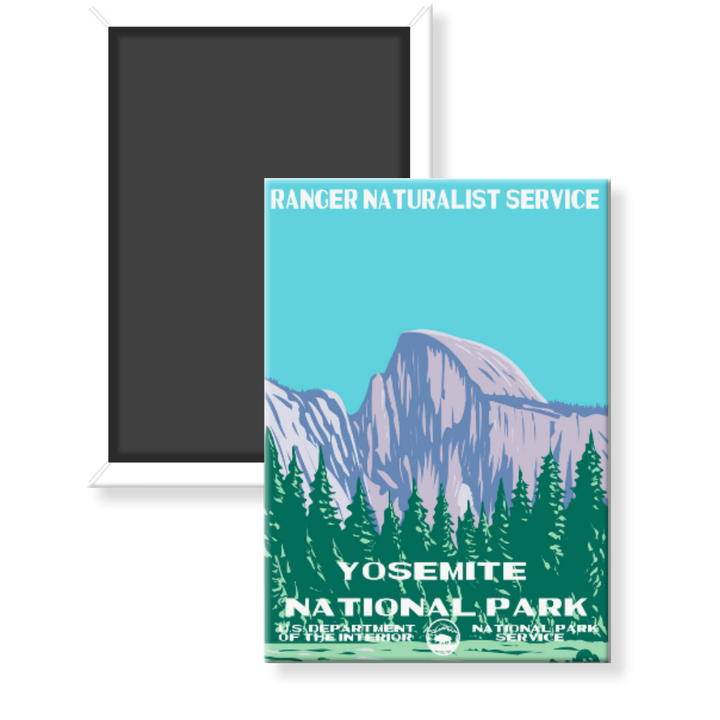 Yosemite National Park WPA Magnet - magnet