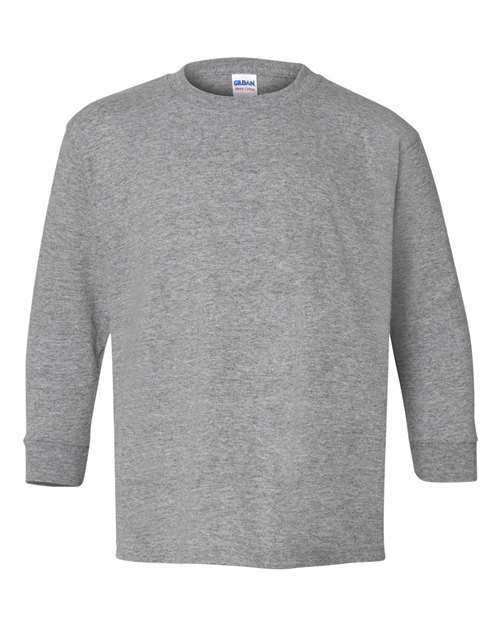 Youth heavy cotton long sleeves: unleash your custom apparel potential! Yls