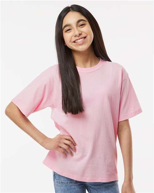 Youth Gold Soft Touch T-Shirt - Light Pink - Light Pink / XS