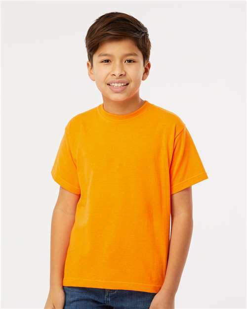 Youth Gold Soft Touch T-Shirt - Safety Orange - Safety Orange / XS