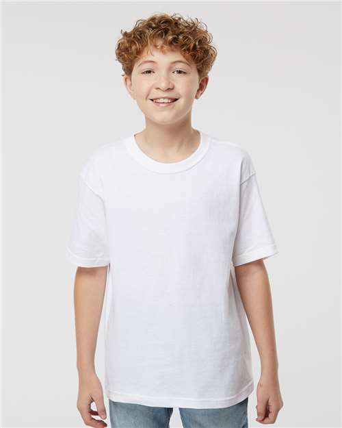 Youth Gold Soft Touch T-Shirt - White - White / XS