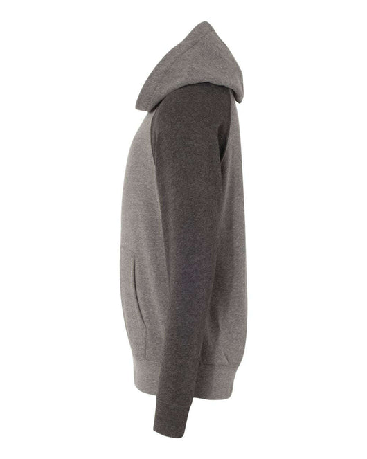 Youth Lightweight Special Blend Raglan Hooded Sweatshirt PRM15YSB - Sweatshirts & Hoodies