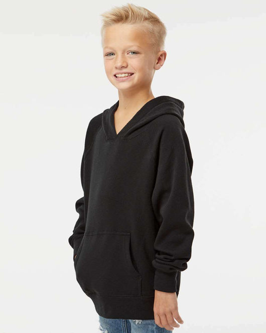 Youth Lightweight Special Blend Raglan Hooded Sweatshirt PRM15YSB - Sweatshirts & Hoodies