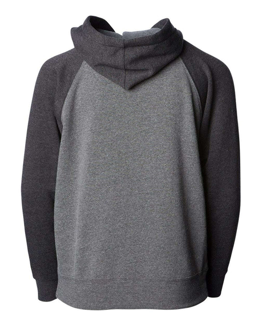 Youth Lightweight Special Blend Raglan Zip Hood PRM15YSBZ - Sweatshirts & Hoodies