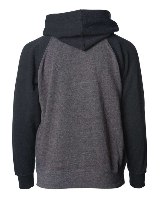 Youth Lightweight Special Blend Raglan Zip Hood PRM15YSBZ - Sweatshirts & Hoodies