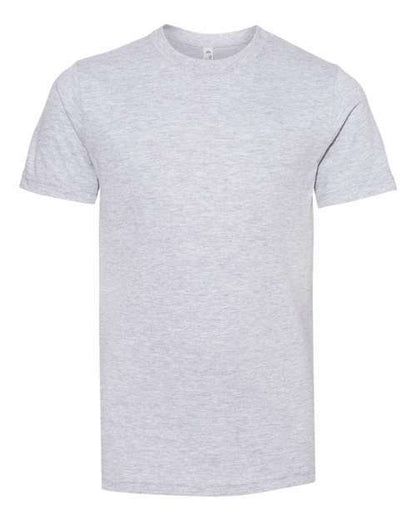 Youth Ultimate T-Shirt in gray with screen printing and cotton polyester blend fabric