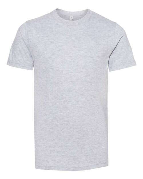 Gray youth Ultimate T-Shirt with screen printing, cotton polyester blend fabric