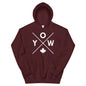 YOW 🍁 Hoodie - Maroon / S