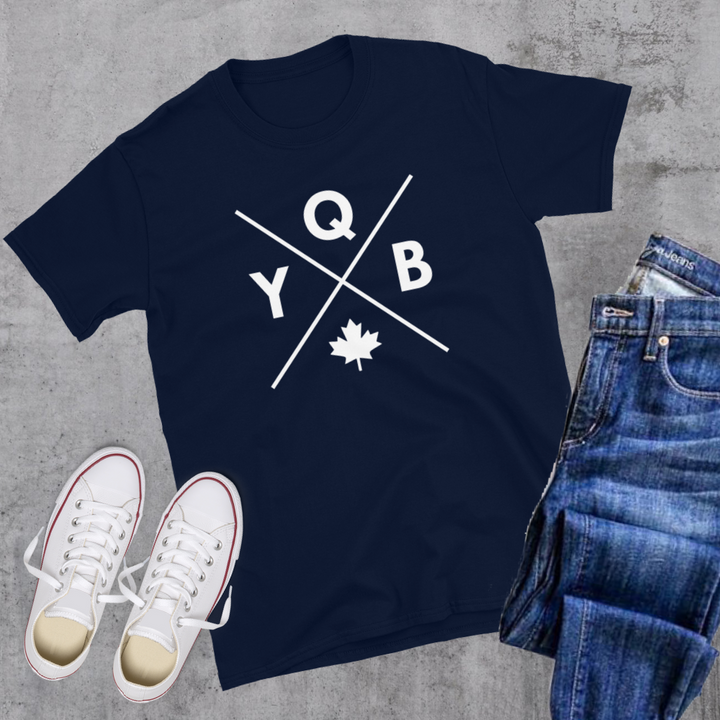 YQB 🍁 Tee - Navy / S