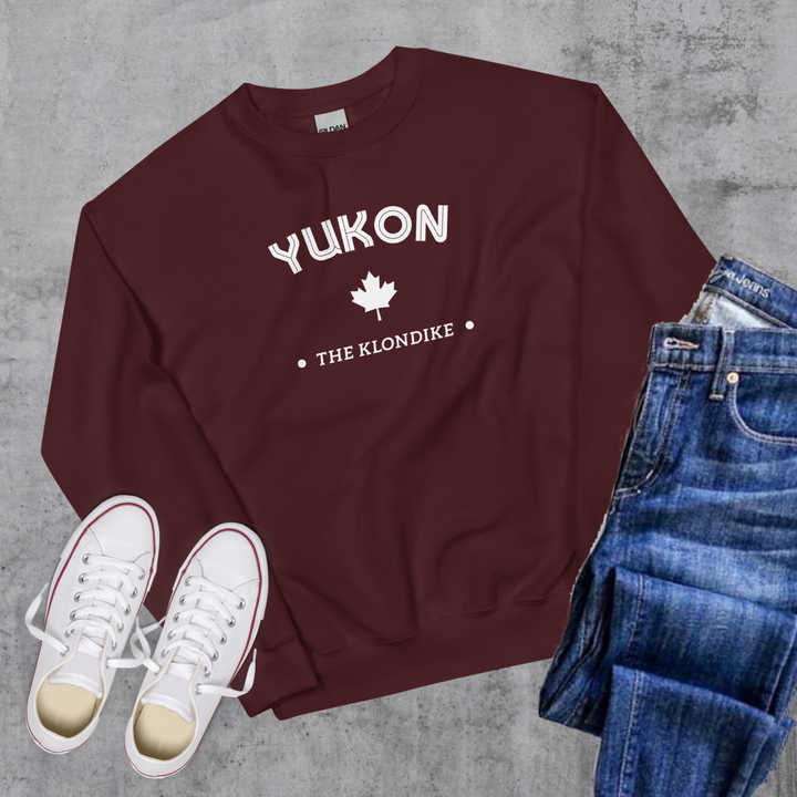 Yukon License Crewneck - Maroon / S